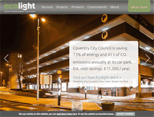 Tablet Screenshot of ecolight-ltd.com